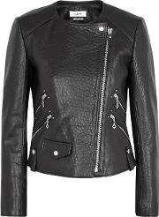 Kankara Leather Biker Jacket Size 8