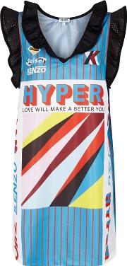 Hyper  Printed Jersey Dress
