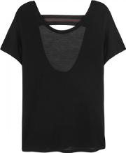 Euphoria Semi Sheer Jersey T Shirt Size S