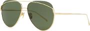 Colt Gold Plated Aviator Style Sunglasses