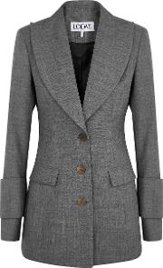 Grey Wool Blazer
