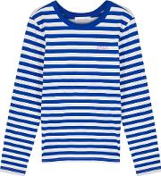 Amour Striped Cotton Top