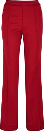 Dark Red Jersey Sweatpants