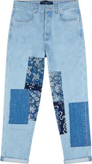 Reworked Boxer Patchwork Jeans
