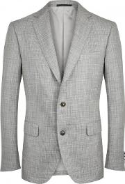 Grey Wool Blend Blazer Size 38