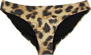 Jungle Leopard Print Bikini Briefs