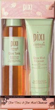 Skintreats Duo Glow Tonic & Glow Mud Cleanser