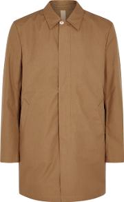 Brown Cotton Ventile Coat