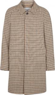 Private White V.c. Houndstooth Wool Coat 