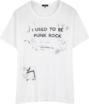 Punk Rock Scribble Boy T Shirt