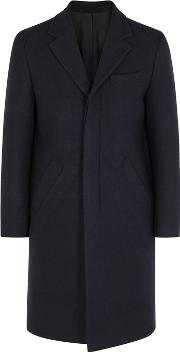 Morgan Navy Twill Coat