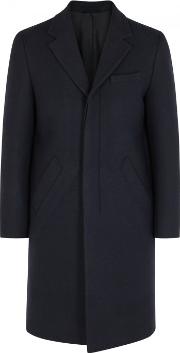Morgan Navy Twill Coat - Size L
