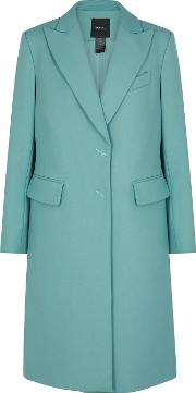 Turquoise Cotton Coat