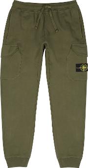 Army Green Cotton Sweatpants