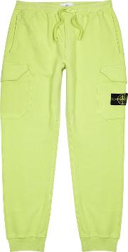 Lime Cotton Sweatpants