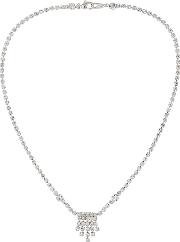1960s Vintage Crystal Tassel Necklace