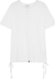 Sarafina Ruched Cotton T Shirt