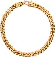 Curb L 9kt Gold Plated Chain Bracelet