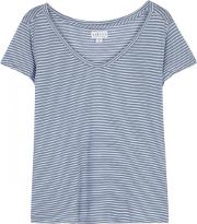 Leota Striped Jersey T Shirt Size M