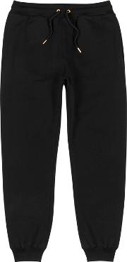 Black Cotton Sweatpants