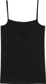 Luxe Black Stretch Jersey Top