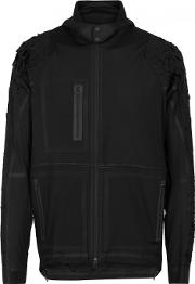 Y 3 Sport Airflow Black Hooded Shell Jacket Size M 
