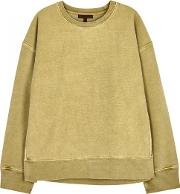 Sand Cotton Sweatshirt Size M