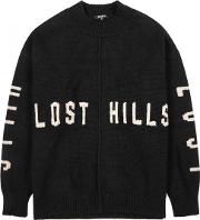 Lost Hills Intarsia Wool Blend Jumper 