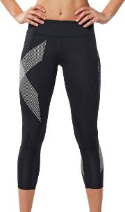 Reflective Compression Mid Rise 78 Training Tights