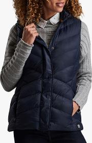 barbour skysail quilted hooded jacket