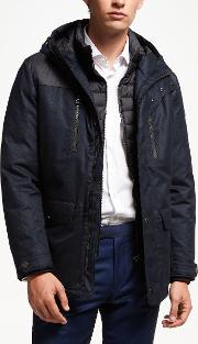 Sportive Quilted Overcoat