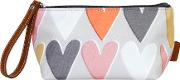 Hearts Cosmetic Bag, Small