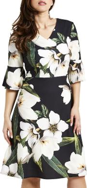 Blake Striking Floral Print Dress