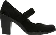 Adya Clara Block Heeled Court Shoes