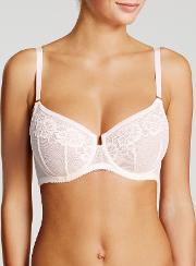 Camille Lace Underwired Bra, Soft Pink