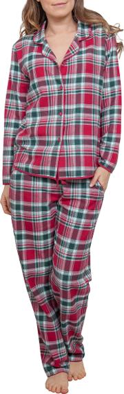 Holly Check Print Pyjama Set