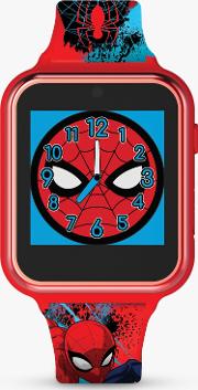 Spiderman Spd4588 Children's Interactive Silicone Strap Watch