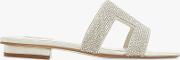 Bridal Collection Novia Diamante Slide Sandals