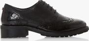 Fion Wide Fit Leather Brogues