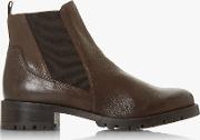 Powerful Leather Chelsea Boots