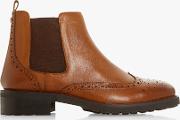 Quarters Leather Chelsea Boots