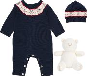 Baby Fairisle All In One 3 Piece Set