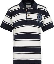 Boys' Short Sleeve Southsea Polo Shirt, Navy