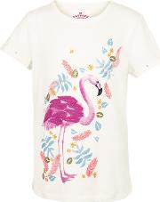 Girls' Flamingo T Shirt