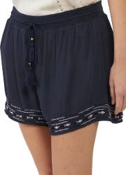 Tidal Embroidered Shorts
