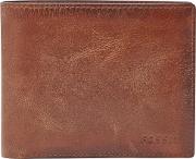 Derrick Large Coin Pocket Bifold Wallet