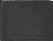 Ingram Leather Bifold Wallet With Id Window, Black