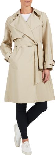 Unfastened Trench Coat