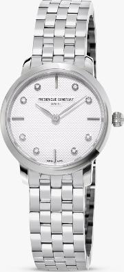 Fc 200stds6b Women's Diamond Bracelet Strap Watch