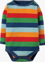 Baby Organic Cotton Stripe Bodysuit